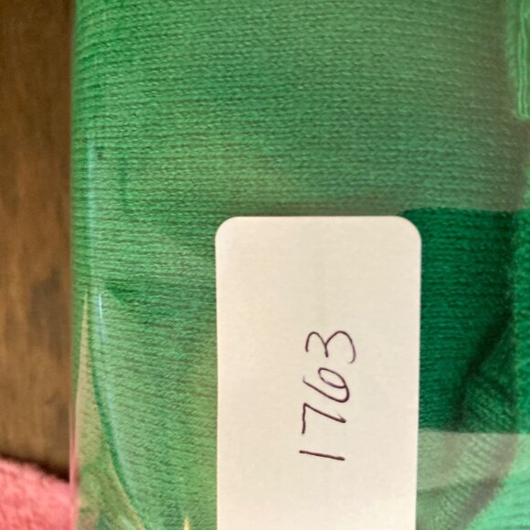 Talbots Petites Cashmere Blend Sweater Bell Sleeve Green MP - Picture 9 of 9